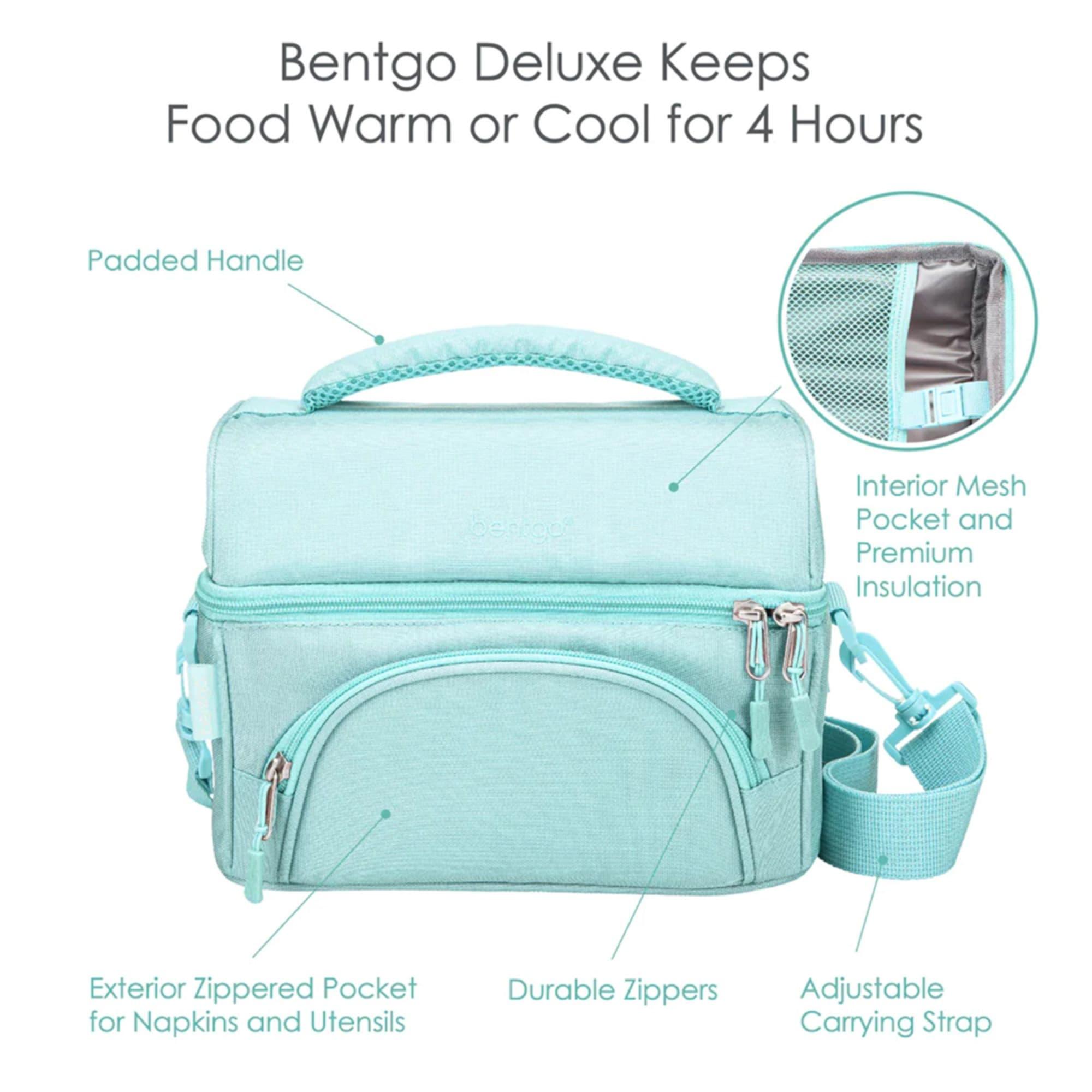 Bentgo Deluxe Lunch Bag Coastal Aqua Image 3