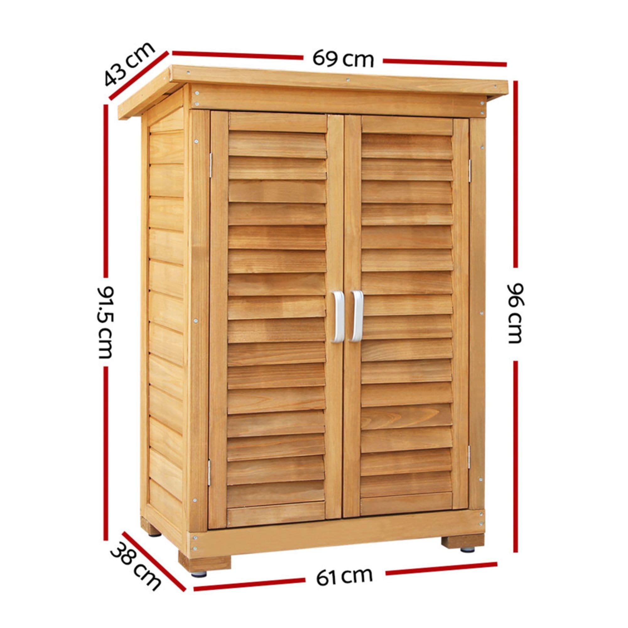 Gardeon Outdoor Storage Cabinet Box 96cm Image 3