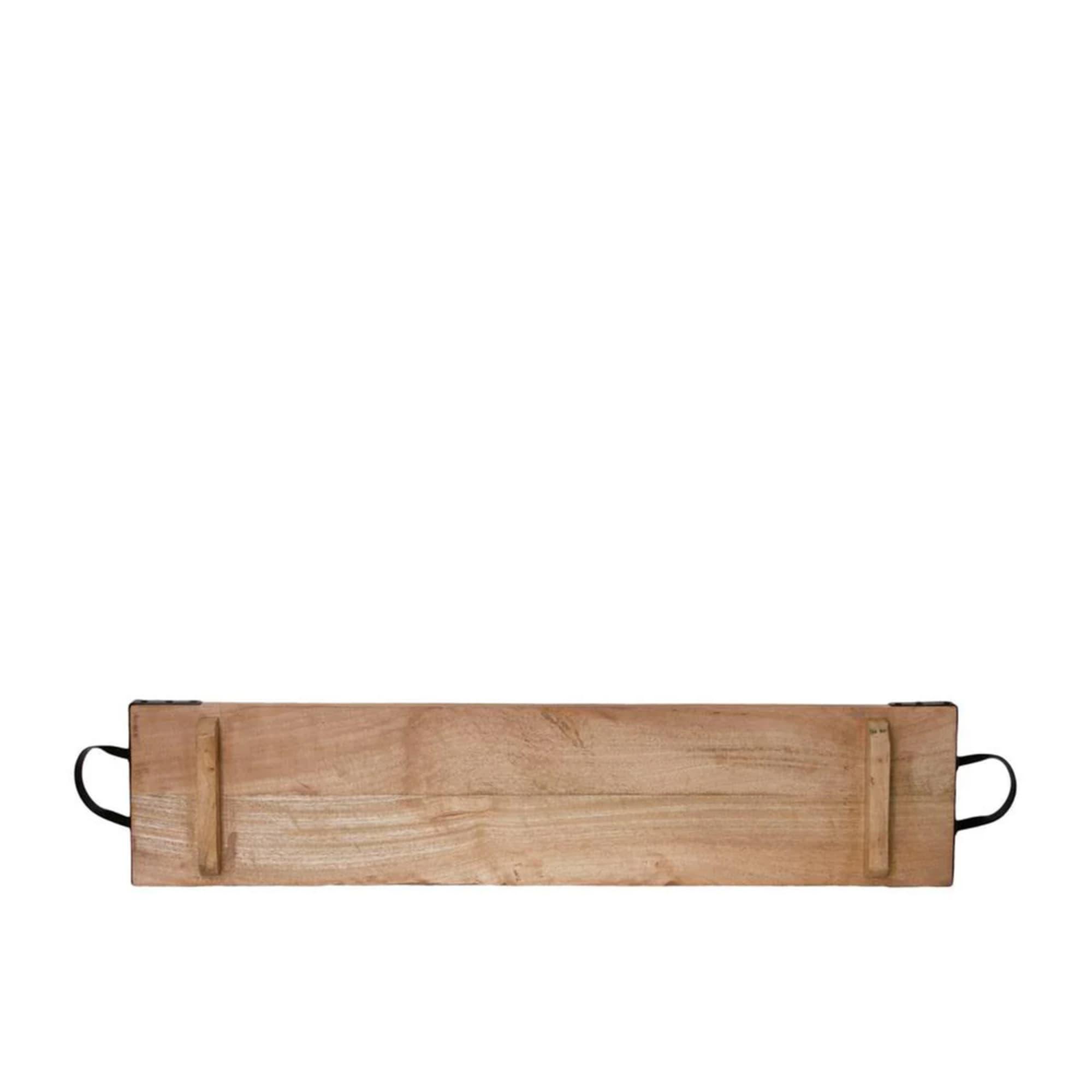 J.Elliot Home Oliver Long Serving Tray with Handle 110x20cm Natural Image 3