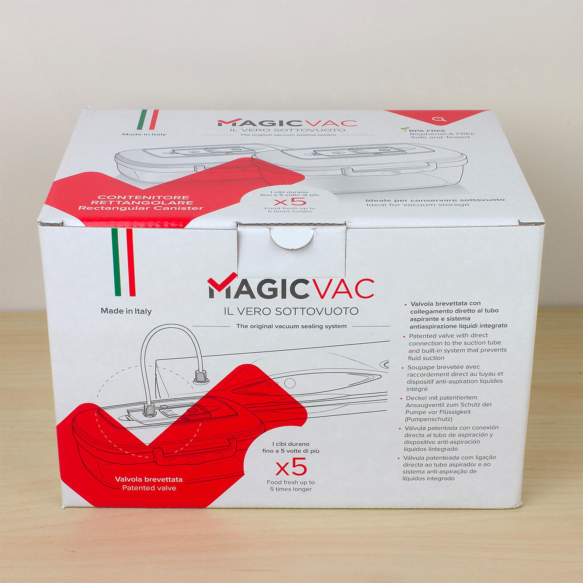 Magic Vac Rectangular Canister with Vacuum Valve 1.5L Image 4