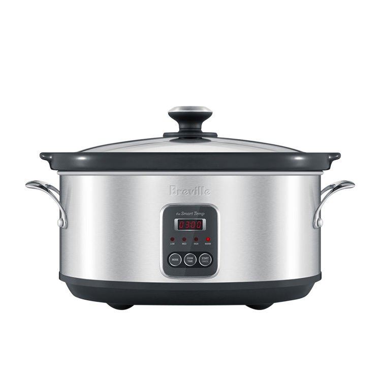 Breville The Smart Temp Cooker Brushed Stainless Steel Image 1