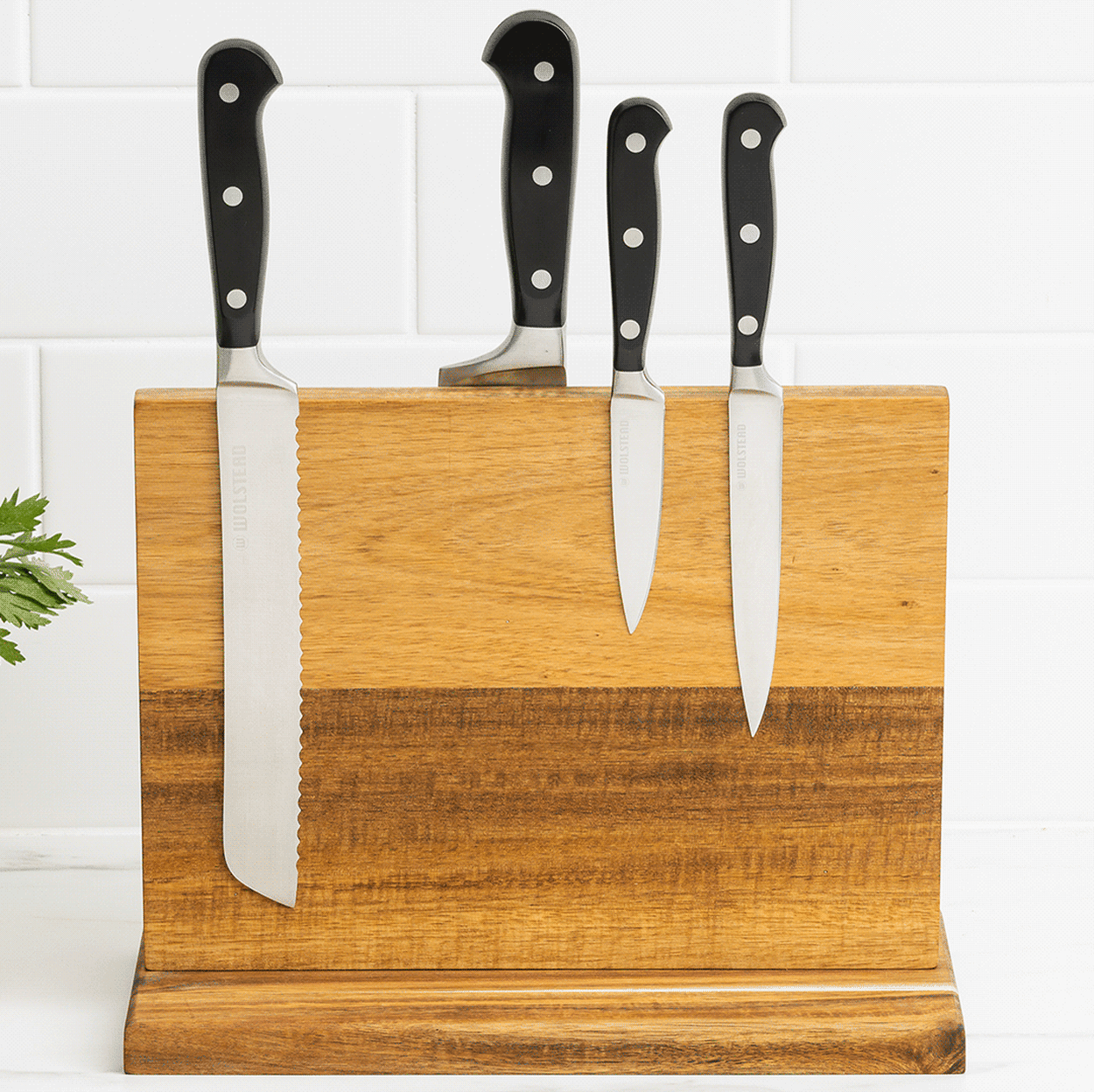 Wolstead Universal Double Sided Magnetic Knife Block Image 6