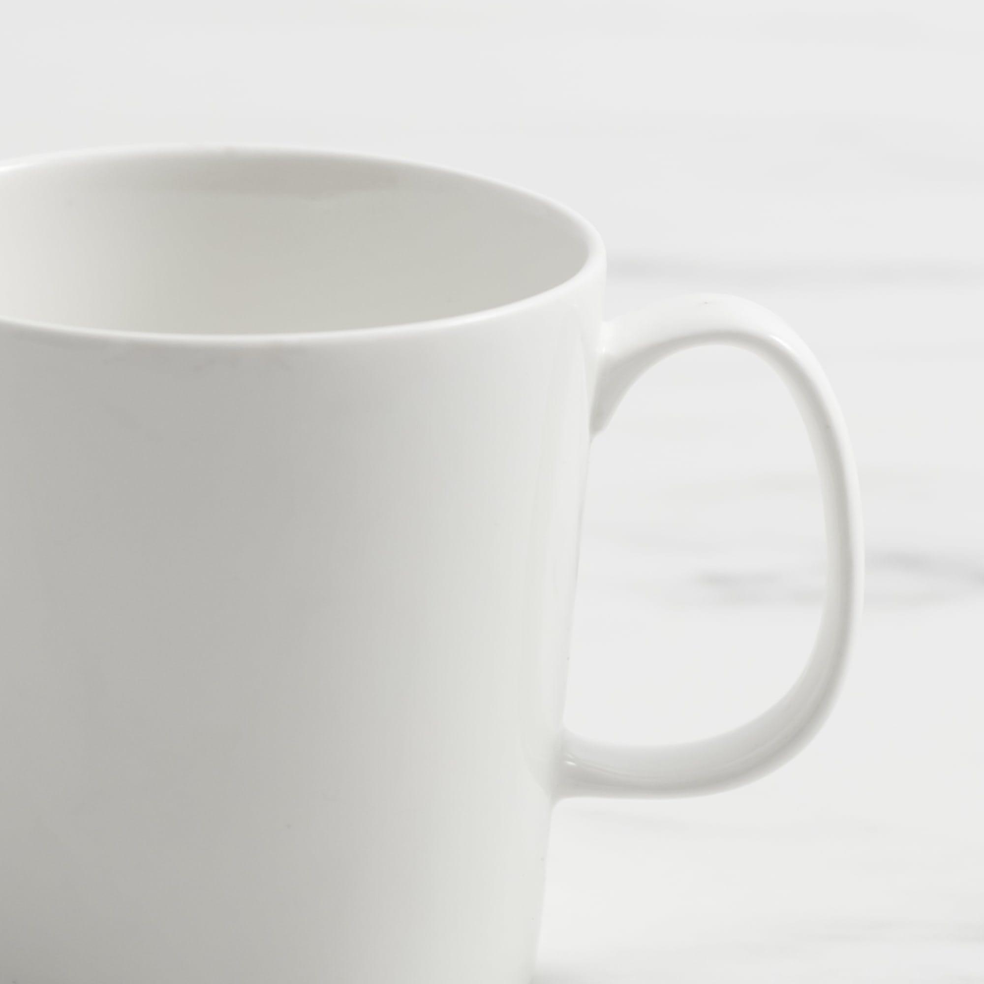 Salisbury & Co Classic Mug Conical 400ml White Image 5
