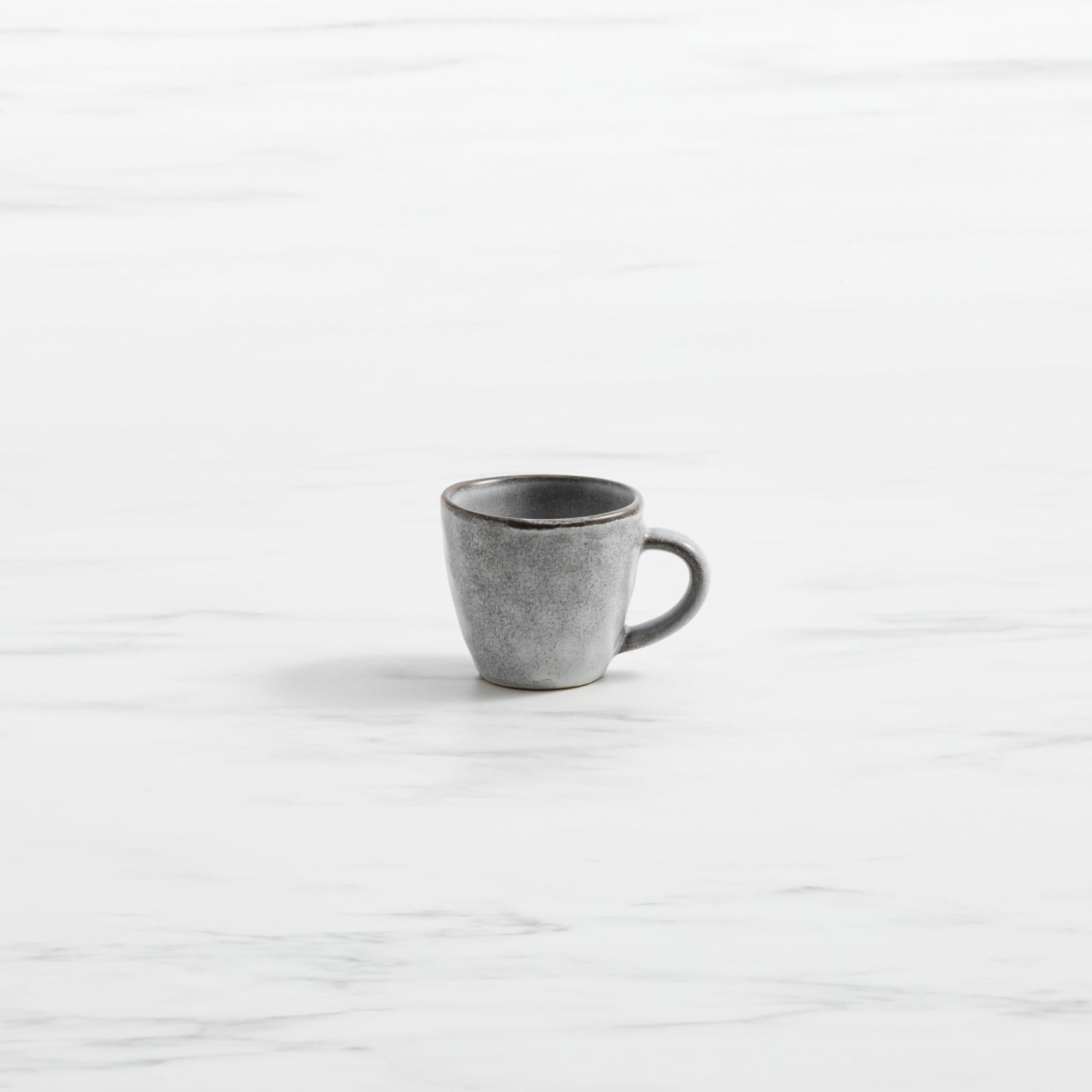 Salisbury & Co Siena Espresso Cup 90ml Light Grey Image 1