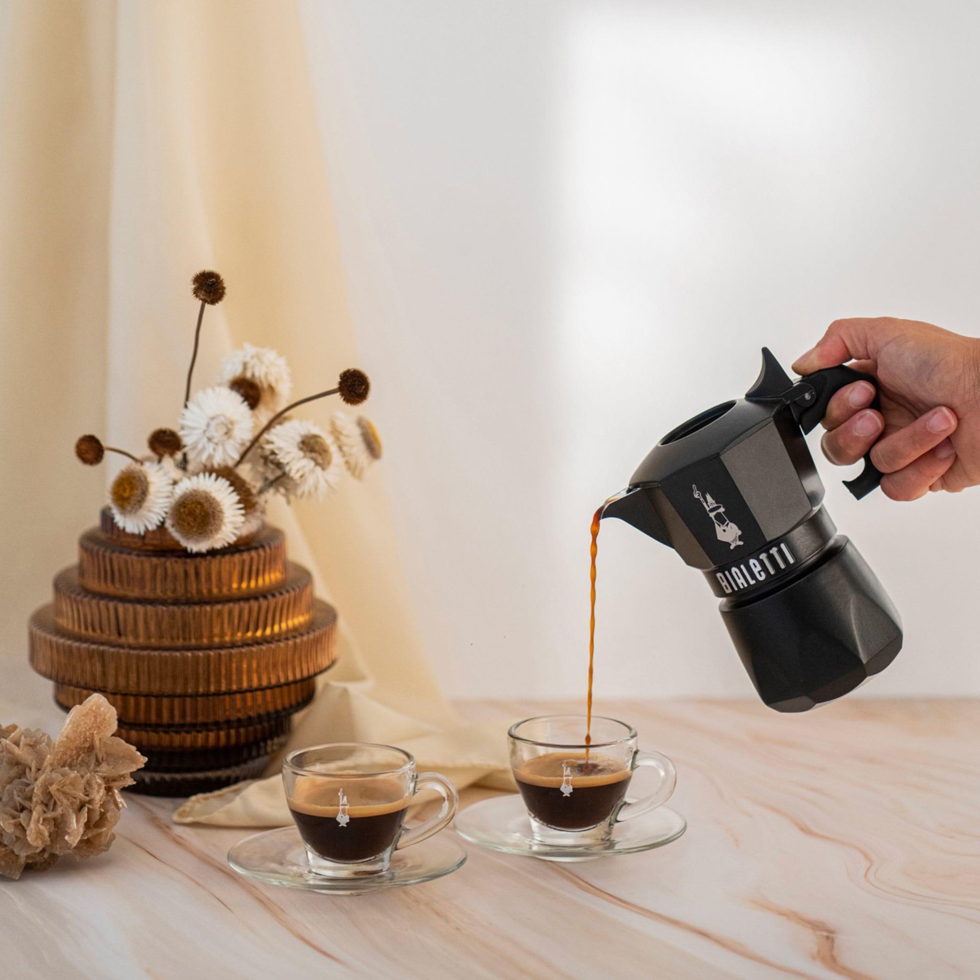 Bialetti Brikka Exclusive Espresso Maker 2 Cup Black Image 3