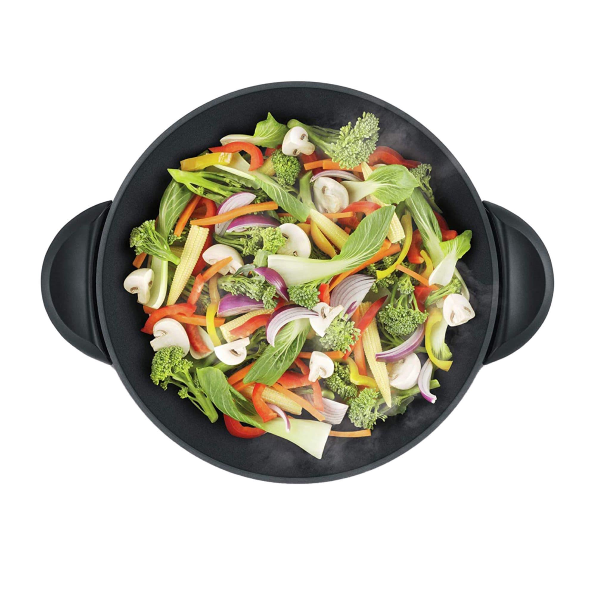 Breville The Hot Wok & Steam 51cm Brushed Stainless Steel Image 4