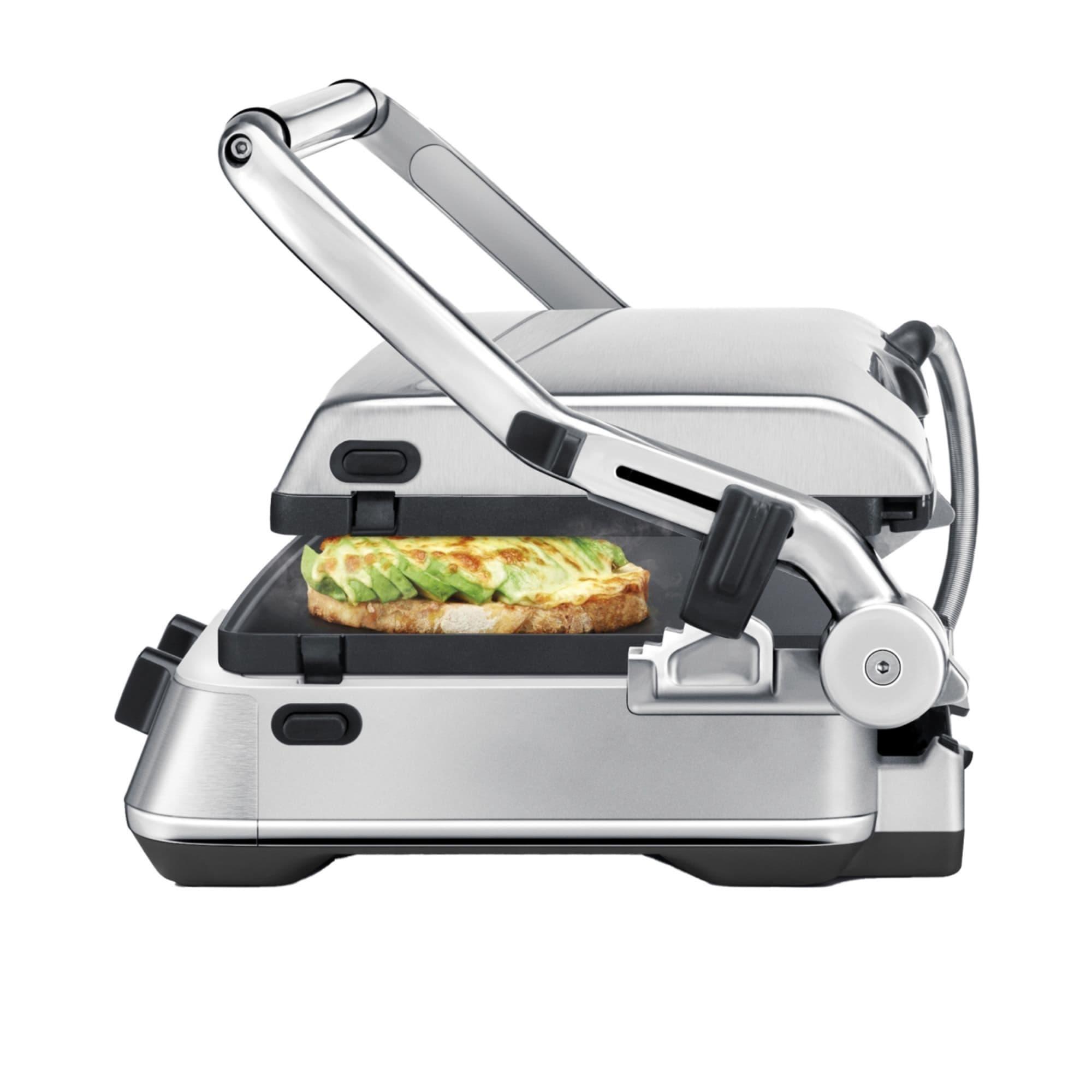Breville The Sear & Press Grill Brushed Stainless Steel Image 4