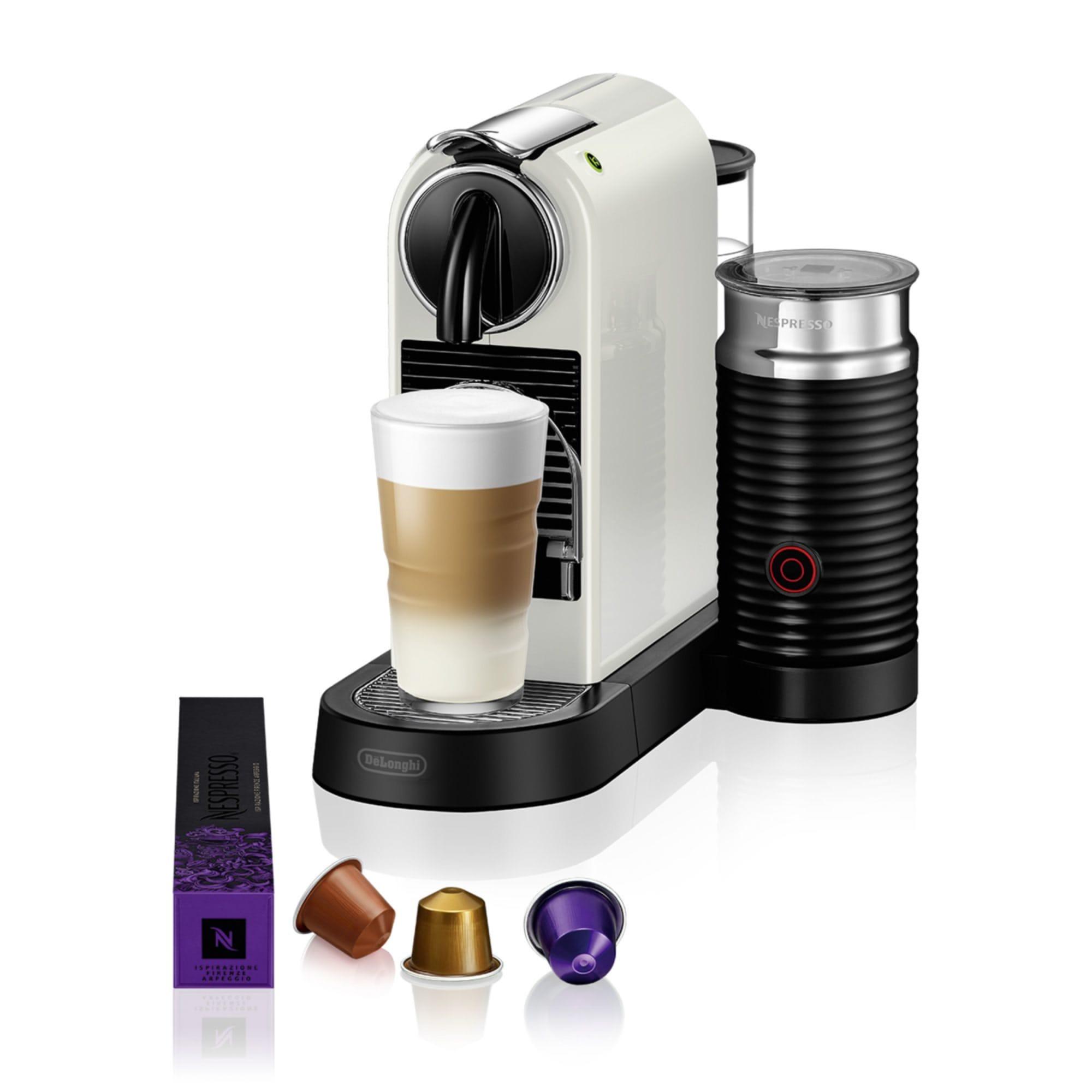Delonghi Nespresso Citiz EN267WAE Coffee Machine with Milk Frother White Image 5