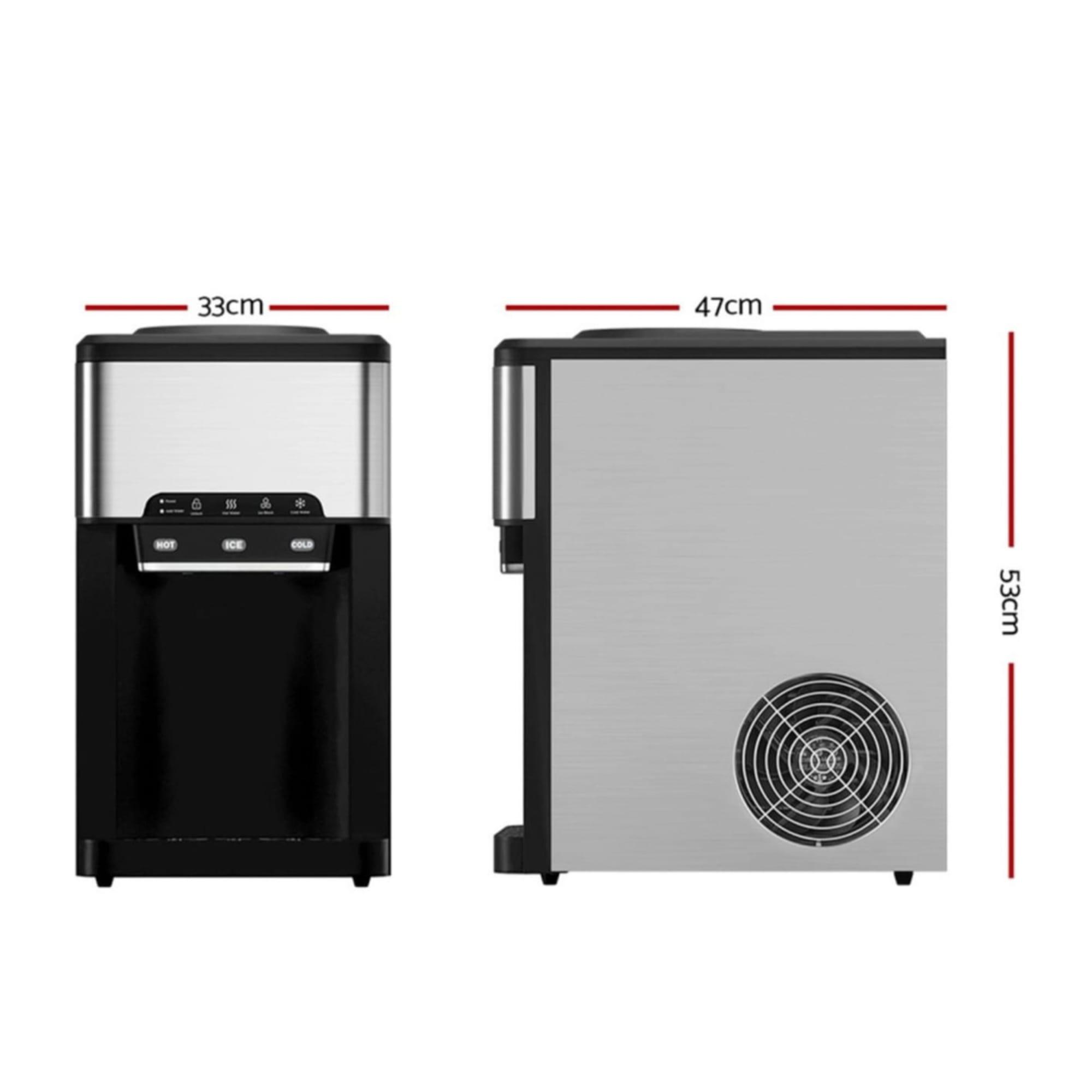 Devanti Ice Maker Machine with Water Dispenser 2 5L Image 4