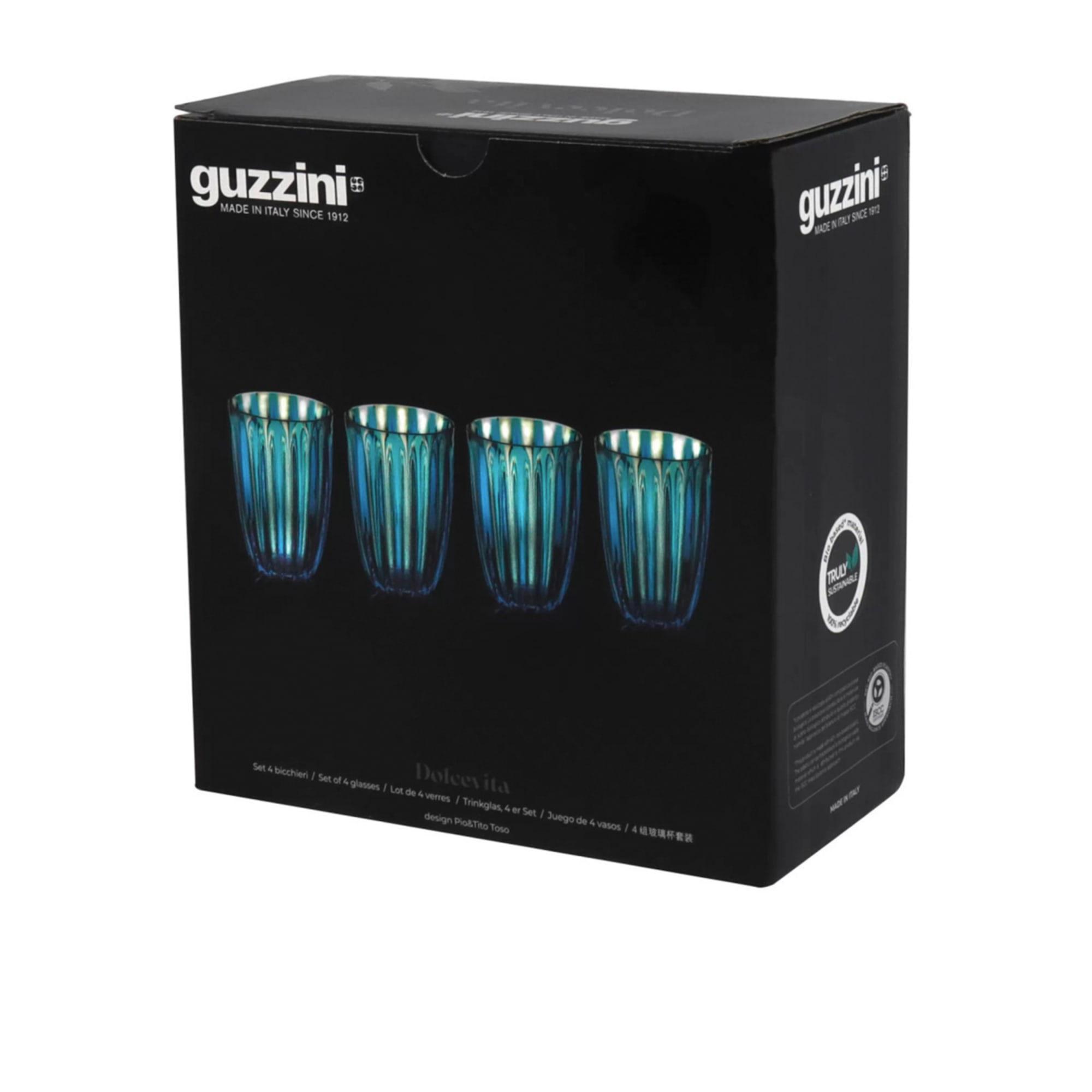 Guzzini Dolcevita Tumblers .5L Set of 4 Turquoise Image 5