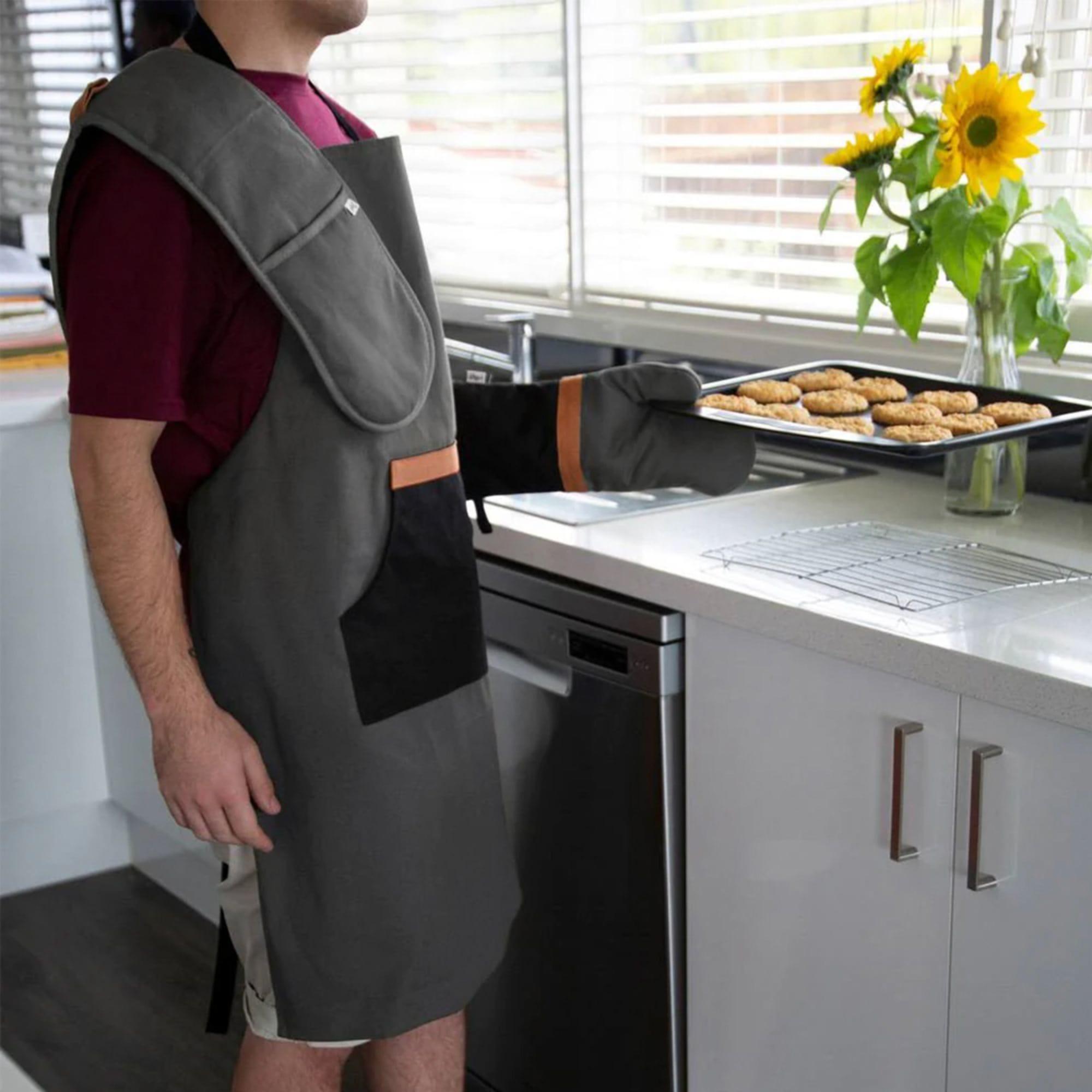 J.Elliot Home Selby Apron Charcoal Image 5