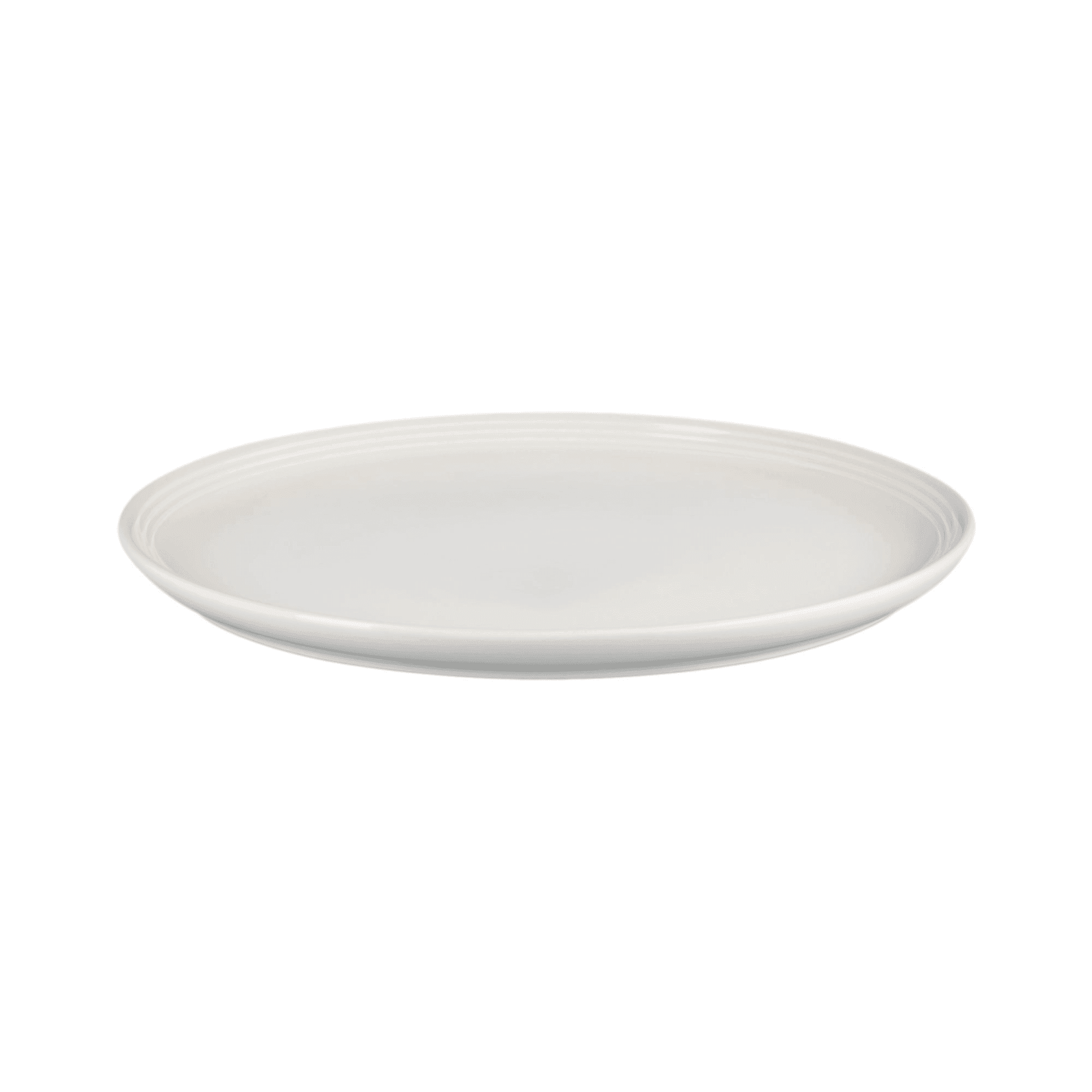 Le Creuset Stoneware Coupe Dinner Plate 27cm Meringue Image 9