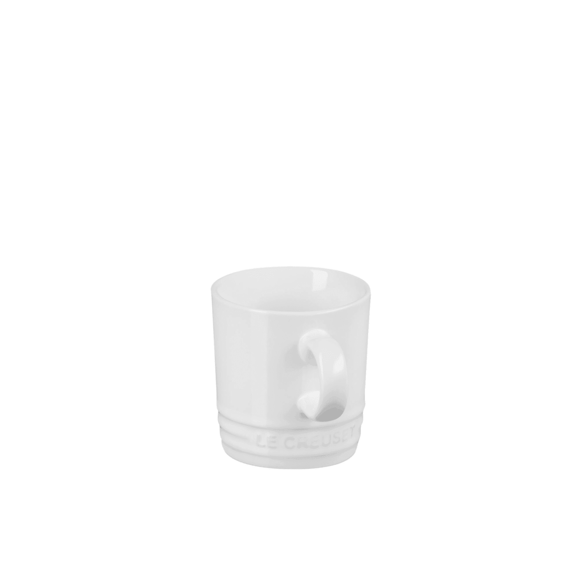 Le Creuset Stoneware Espresso Mug 100ml White Image 5