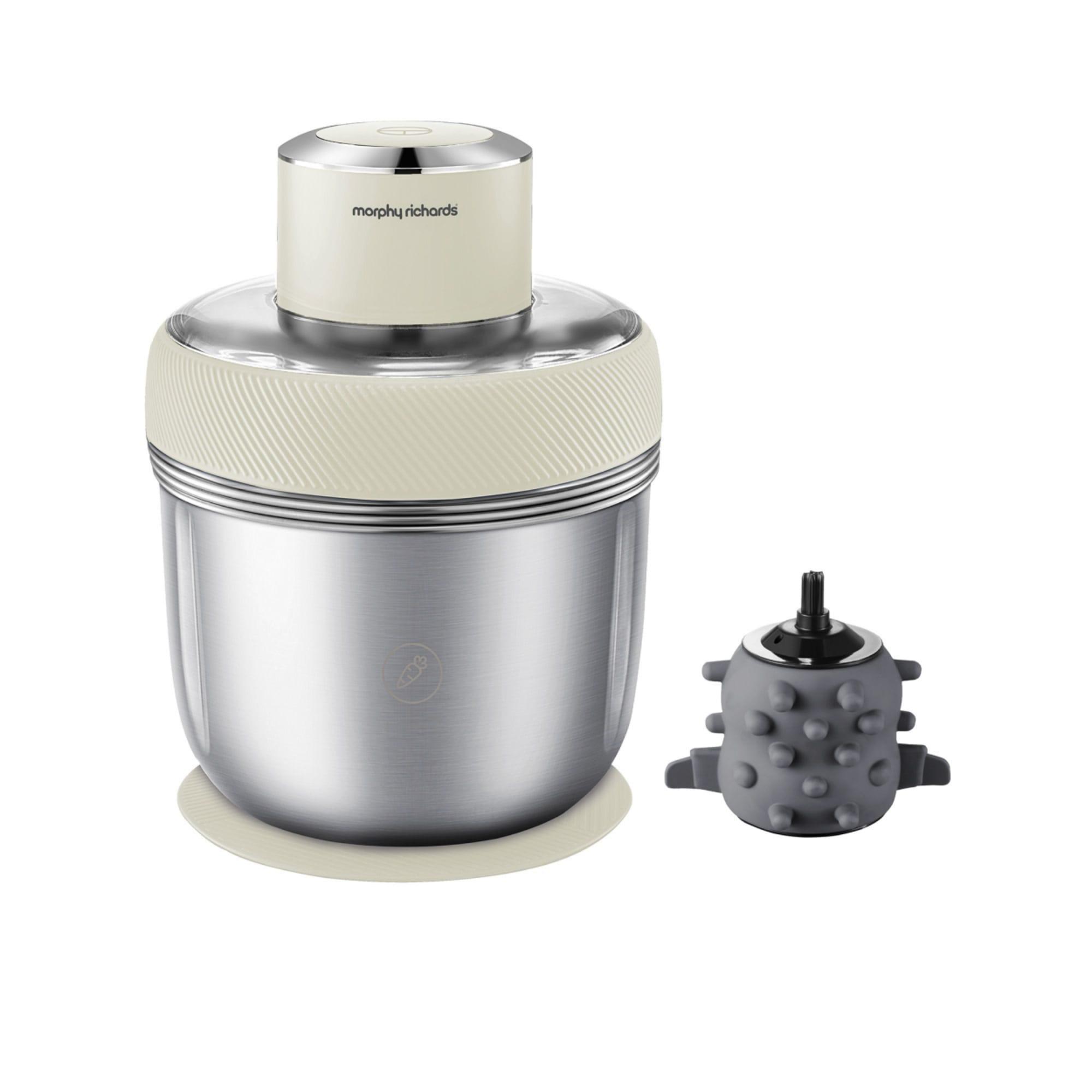 Morphy Richards Stainless Steel Chopper White Image 5