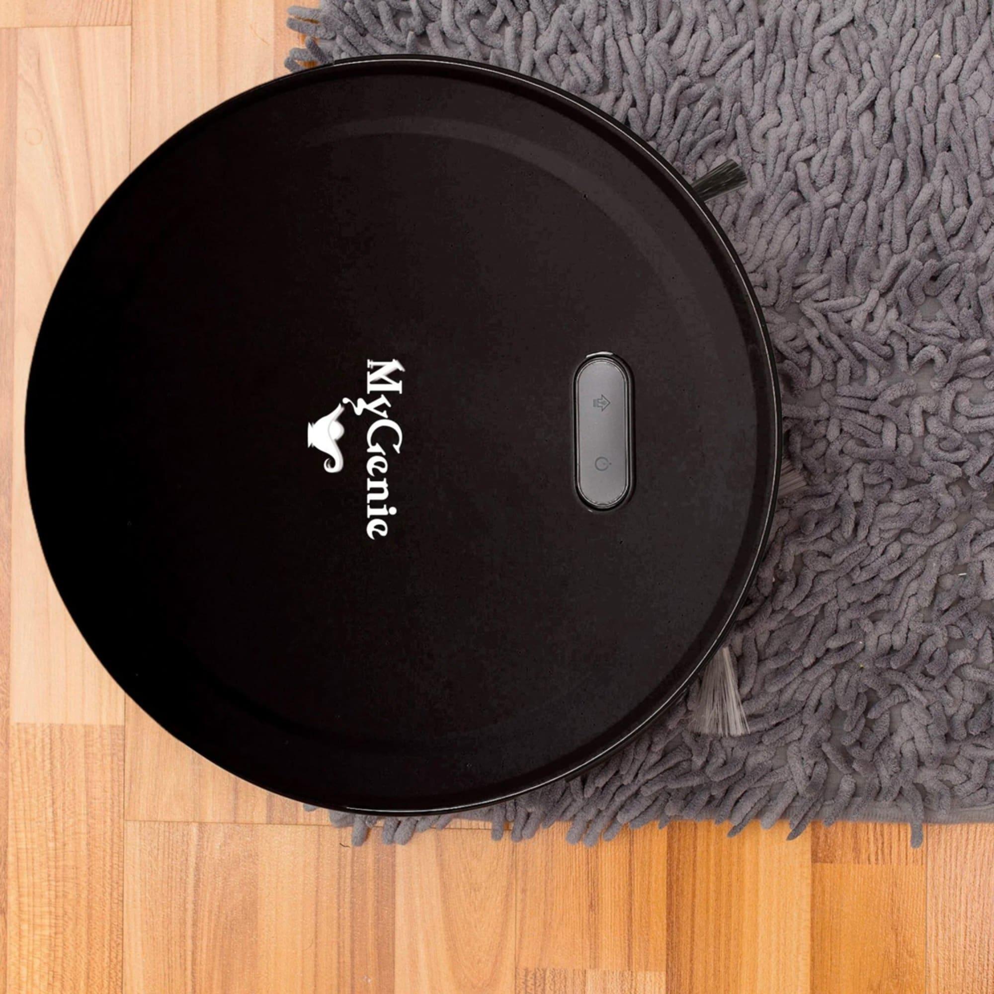 MyGenie Smart Robotic Vacuum Cleaner Black Image 5