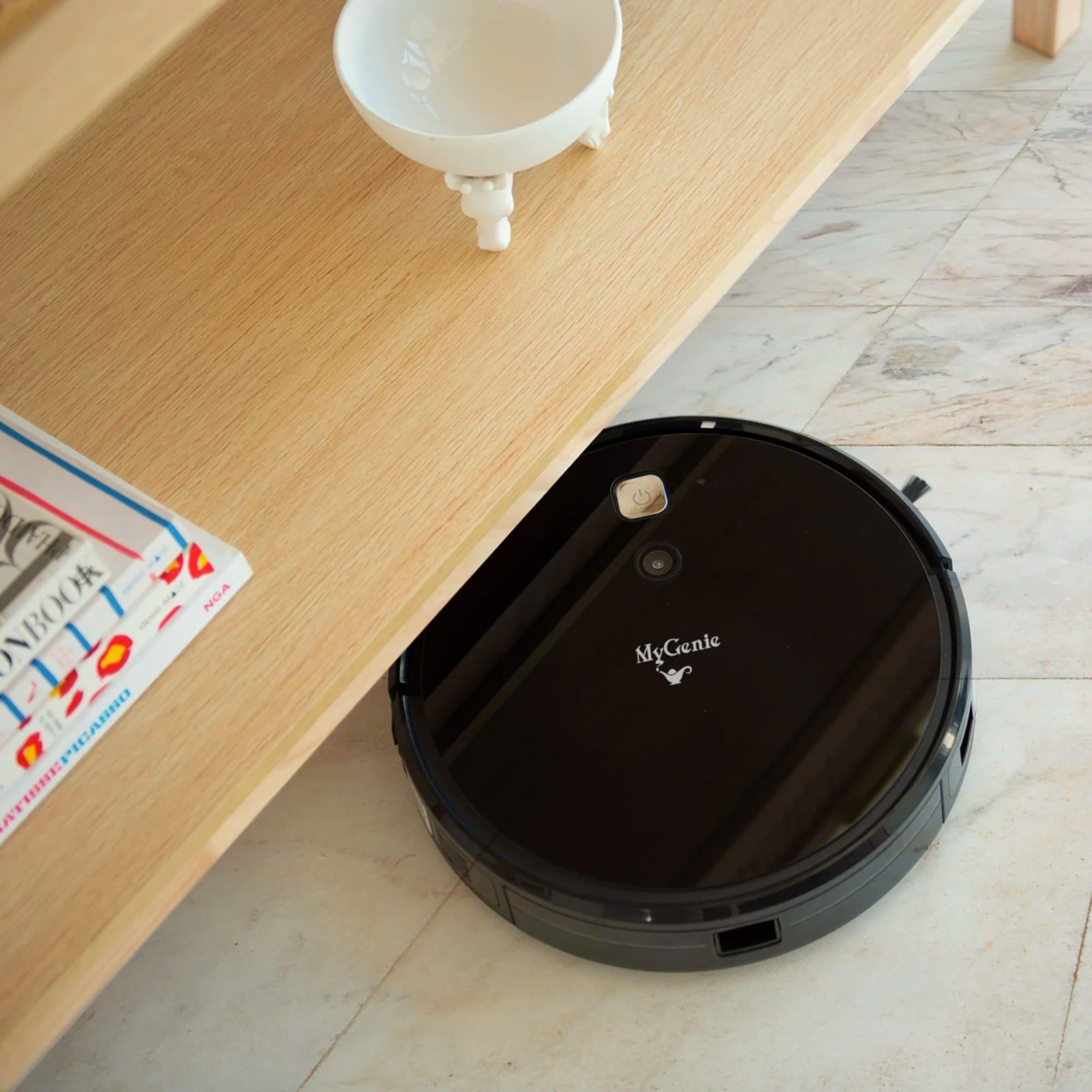MyGenie V-Max 3000 Robotic Vacuum Cleaner with Wi-Fi Black Image 3