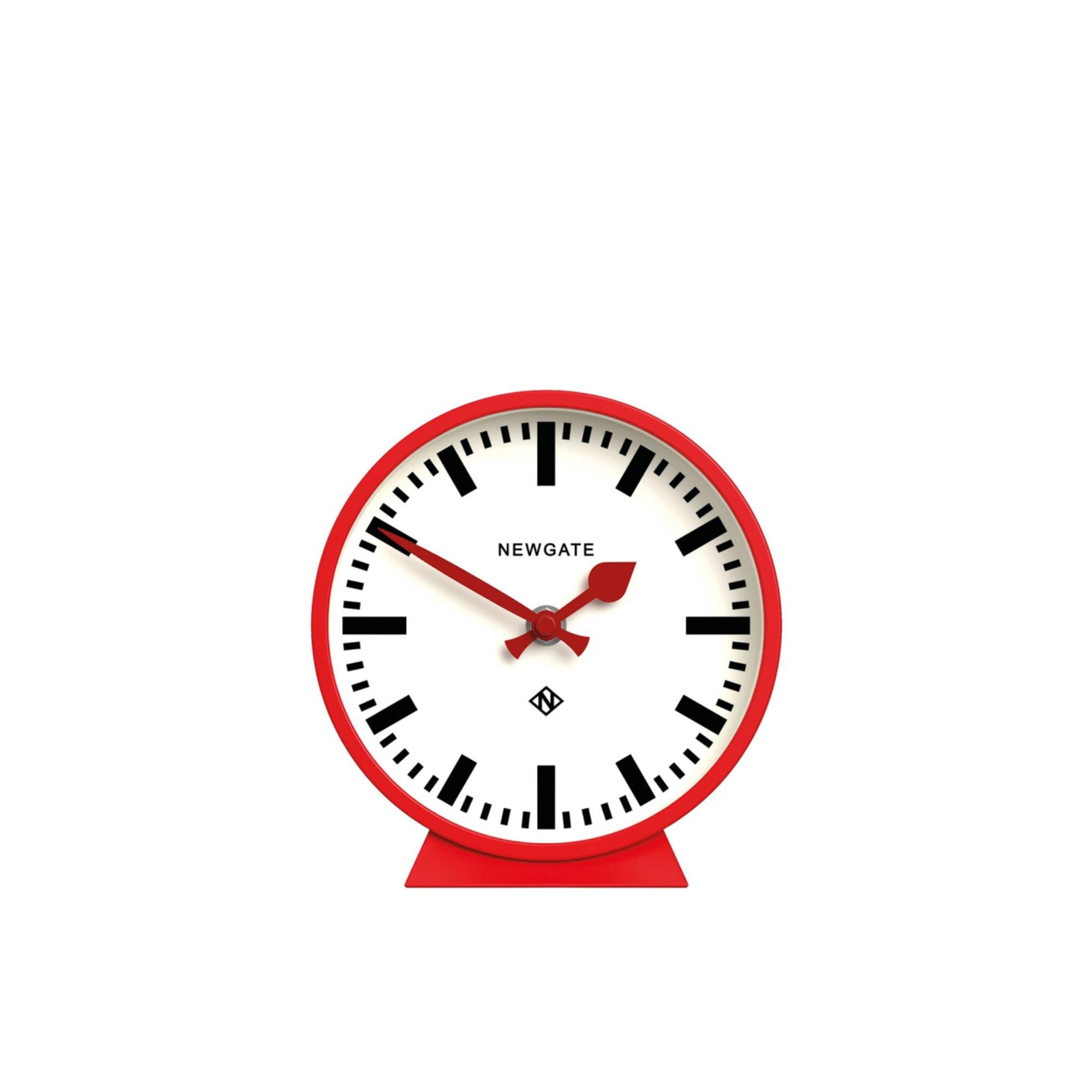 Newgate Railway Mantel Clock Fire Engine Red Image 1