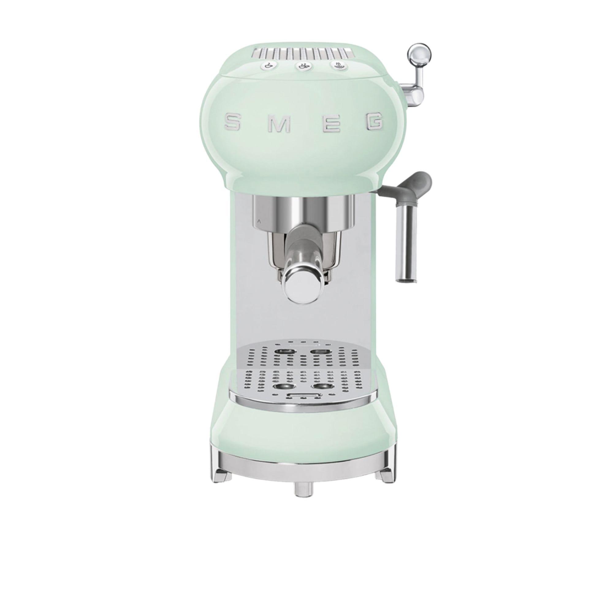 Smeg 50s Retro Style Espresso Coffee Machine Pastel Green Image 4