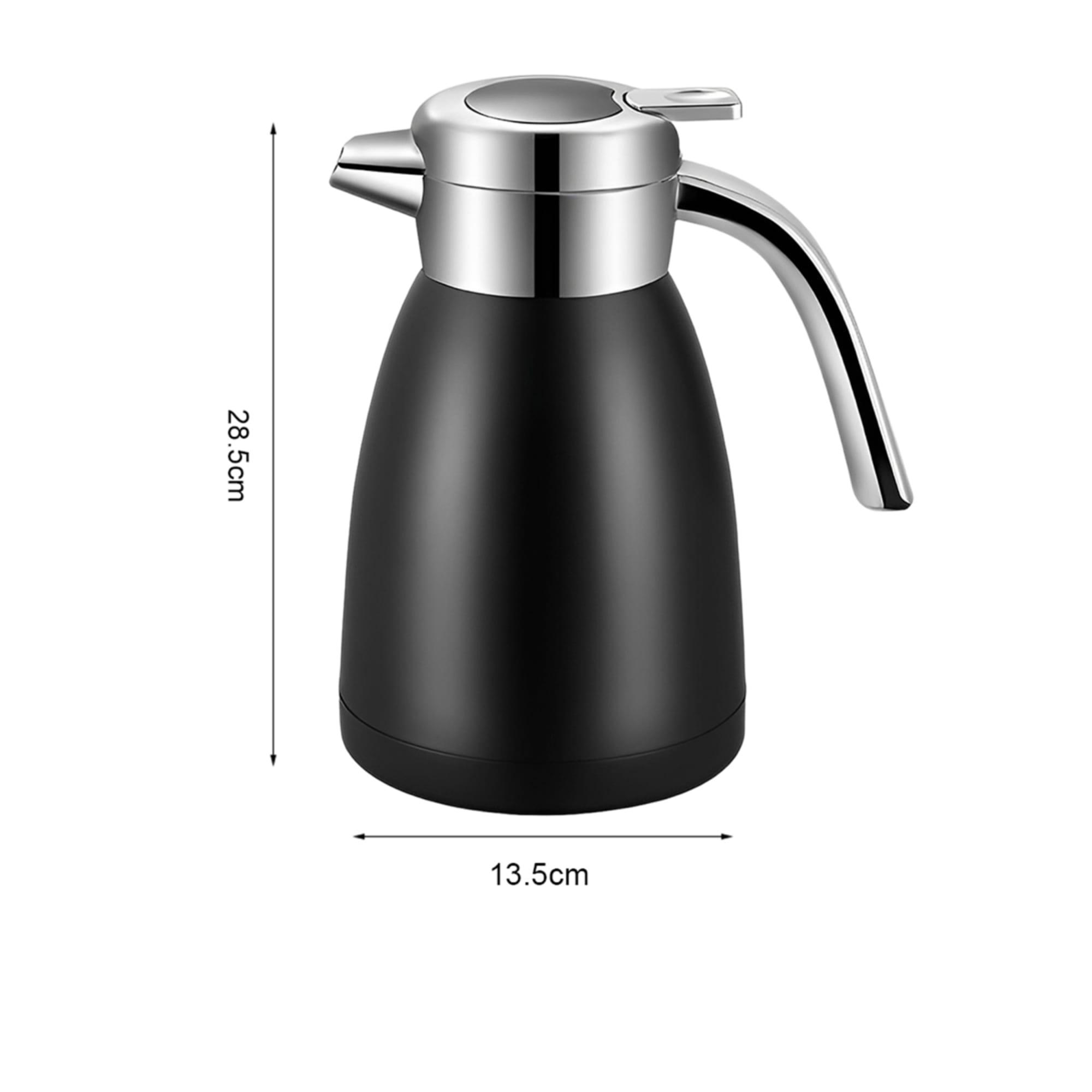 Soga Stainless Steel Insulated Kettle 2.2L Black Image 7