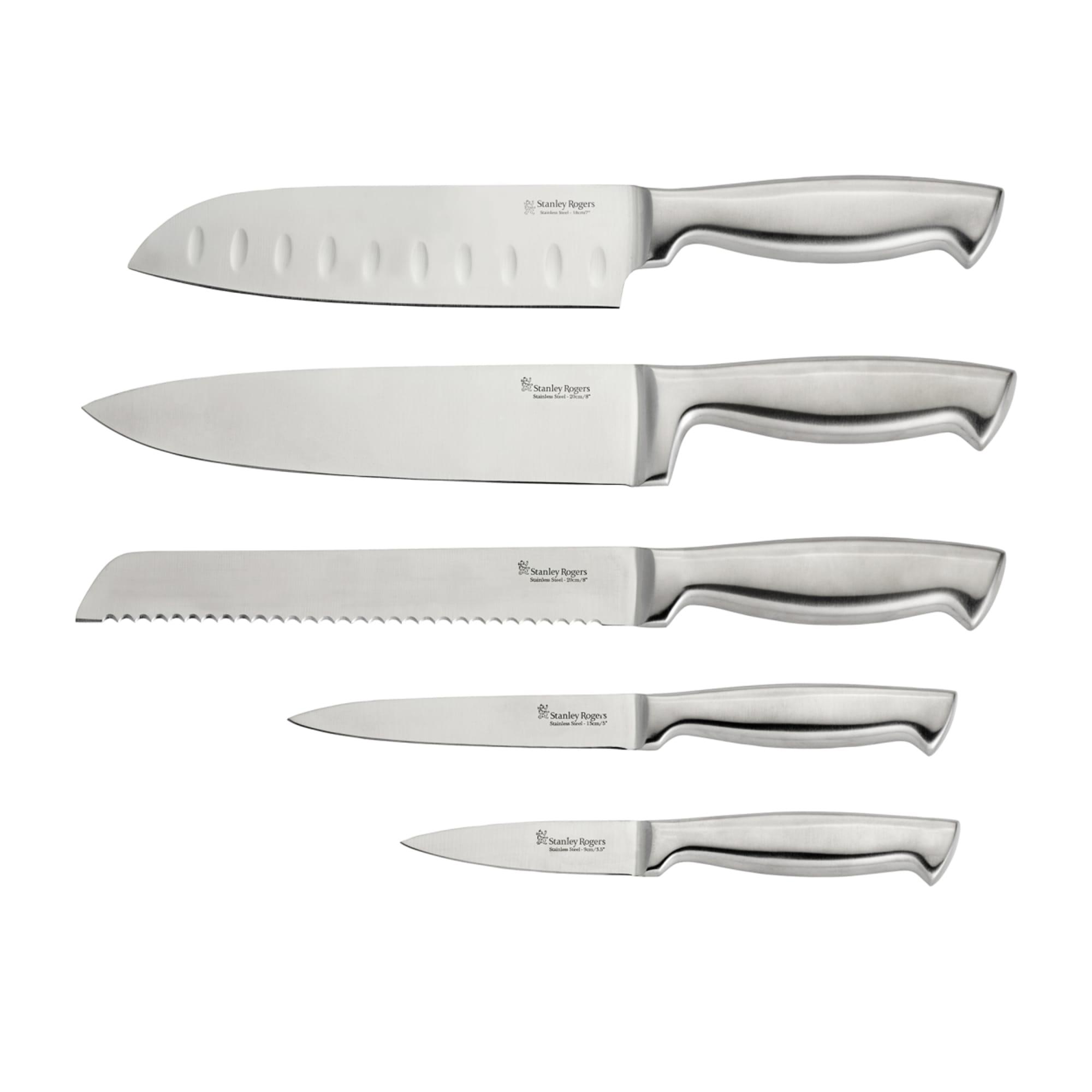 Stanley Rogers 6pc Magnetic Knife Block Set Image 3