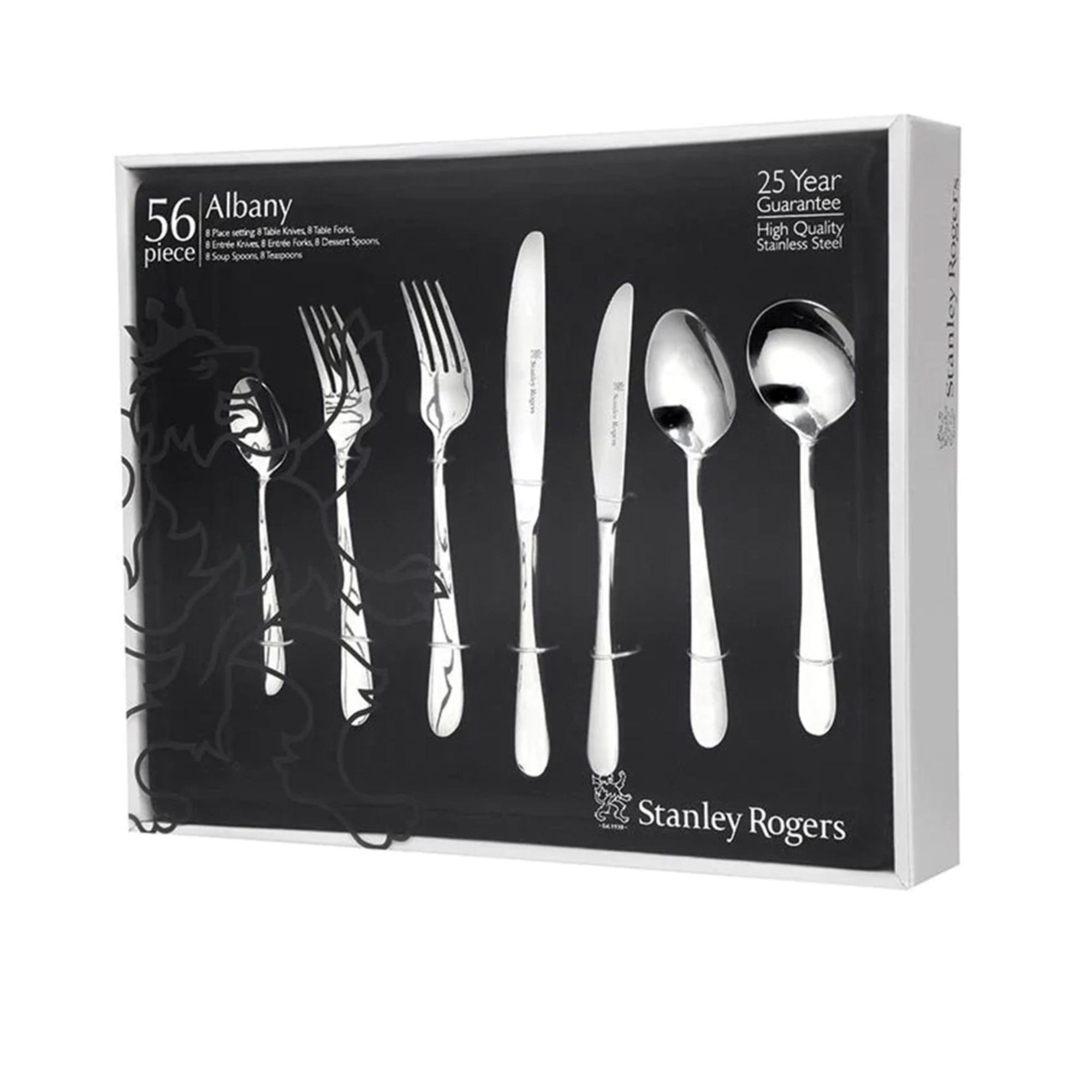 Stanley Rogers Albany Cutlery Set 56pc Silver Image 4