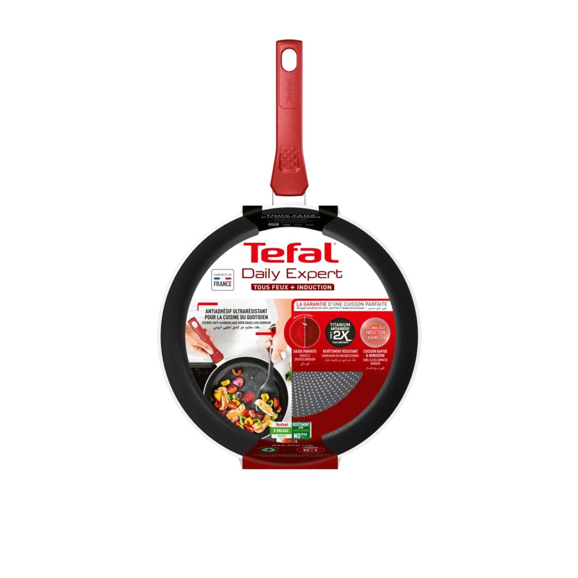 Tefal Daily Expert Frypan 32cm Red Image 4