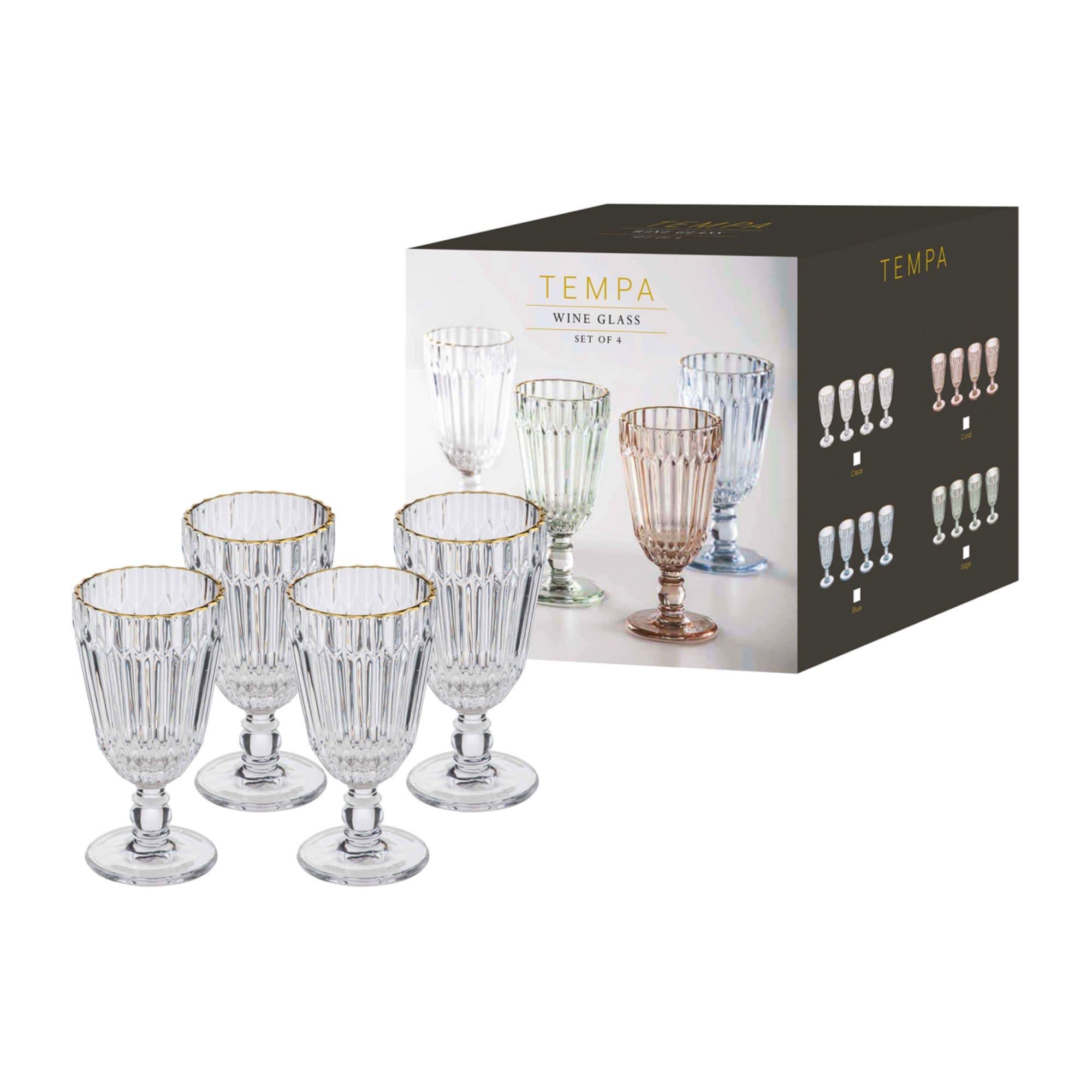 Tempa Amara Wine Glass 250ml Set of 4 Clear Image 7