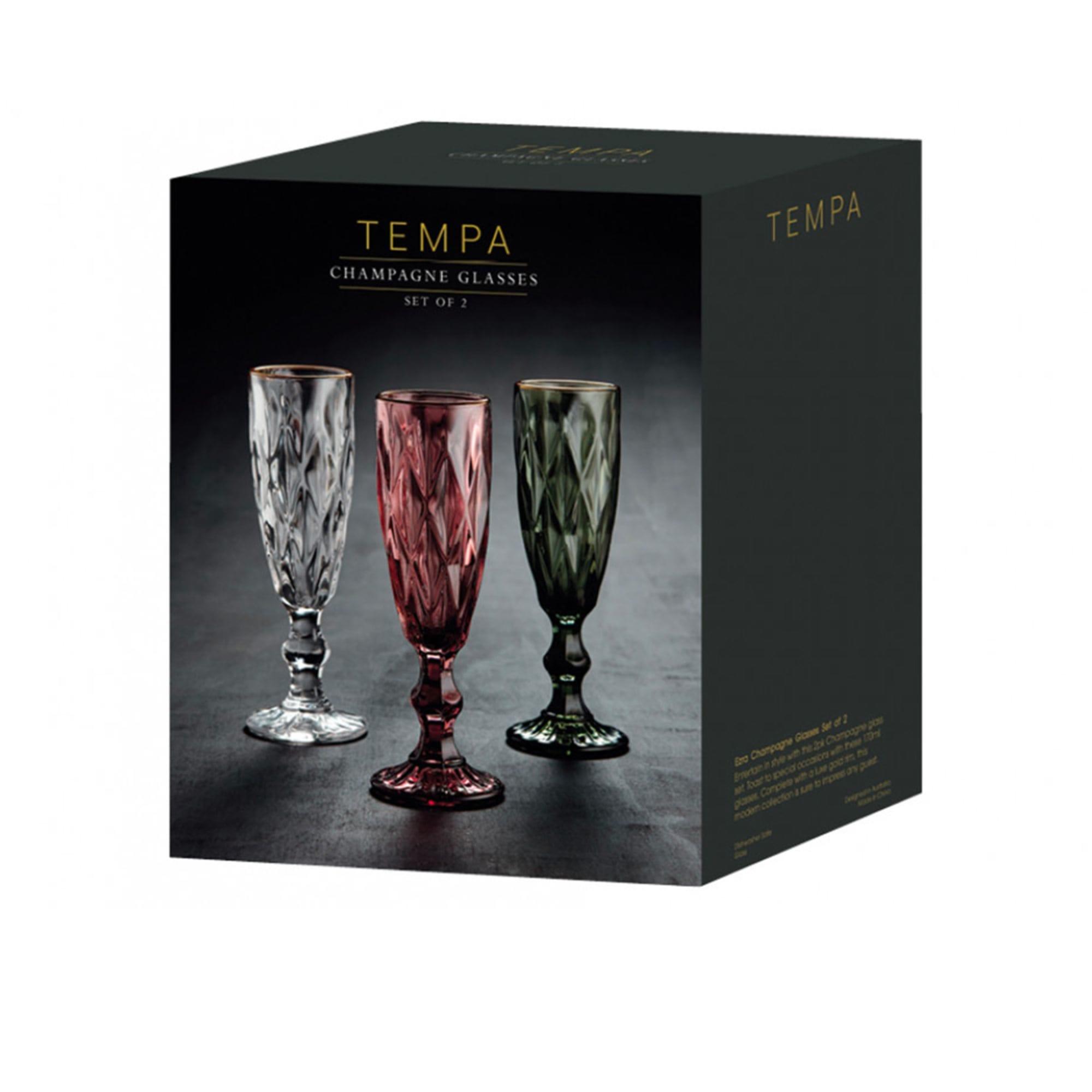Tempa Ezra Champagne Glass 170ml Set of 2 Clear Image 4