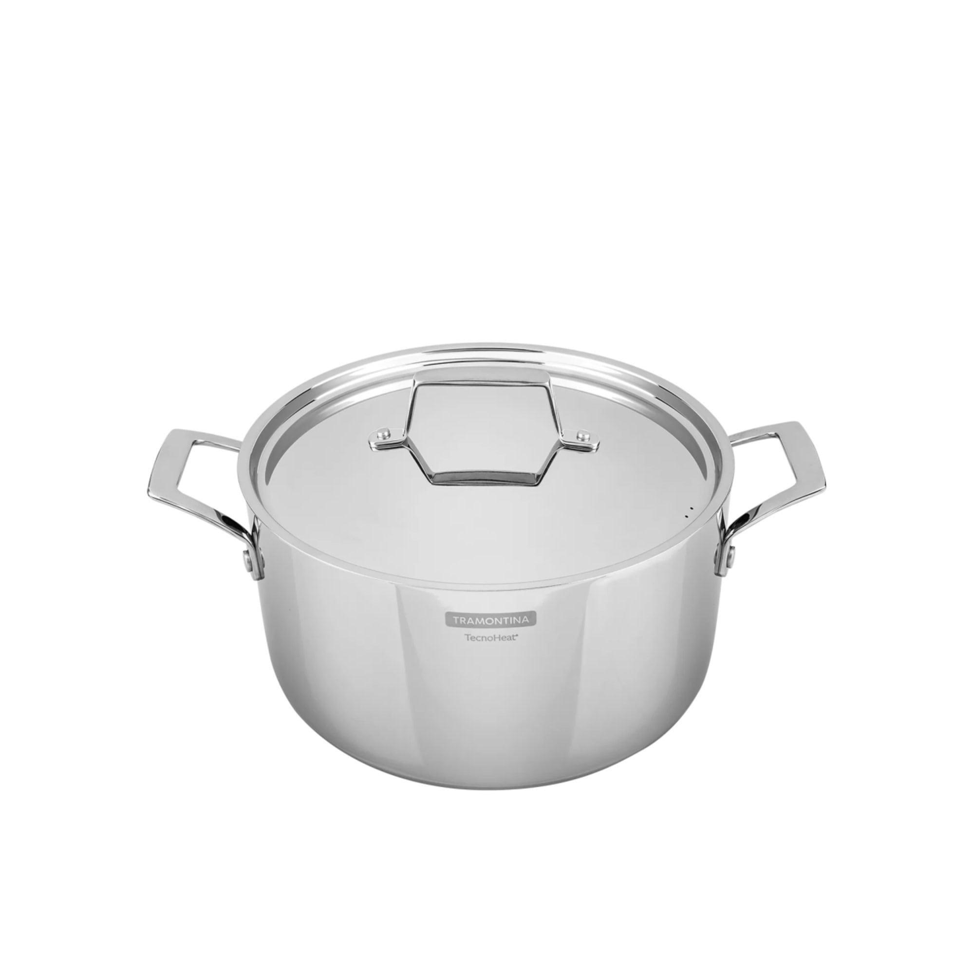 Tramontina Grano Collection Stainless Steel Deep Casserole 20cm - 3.5L Image 4