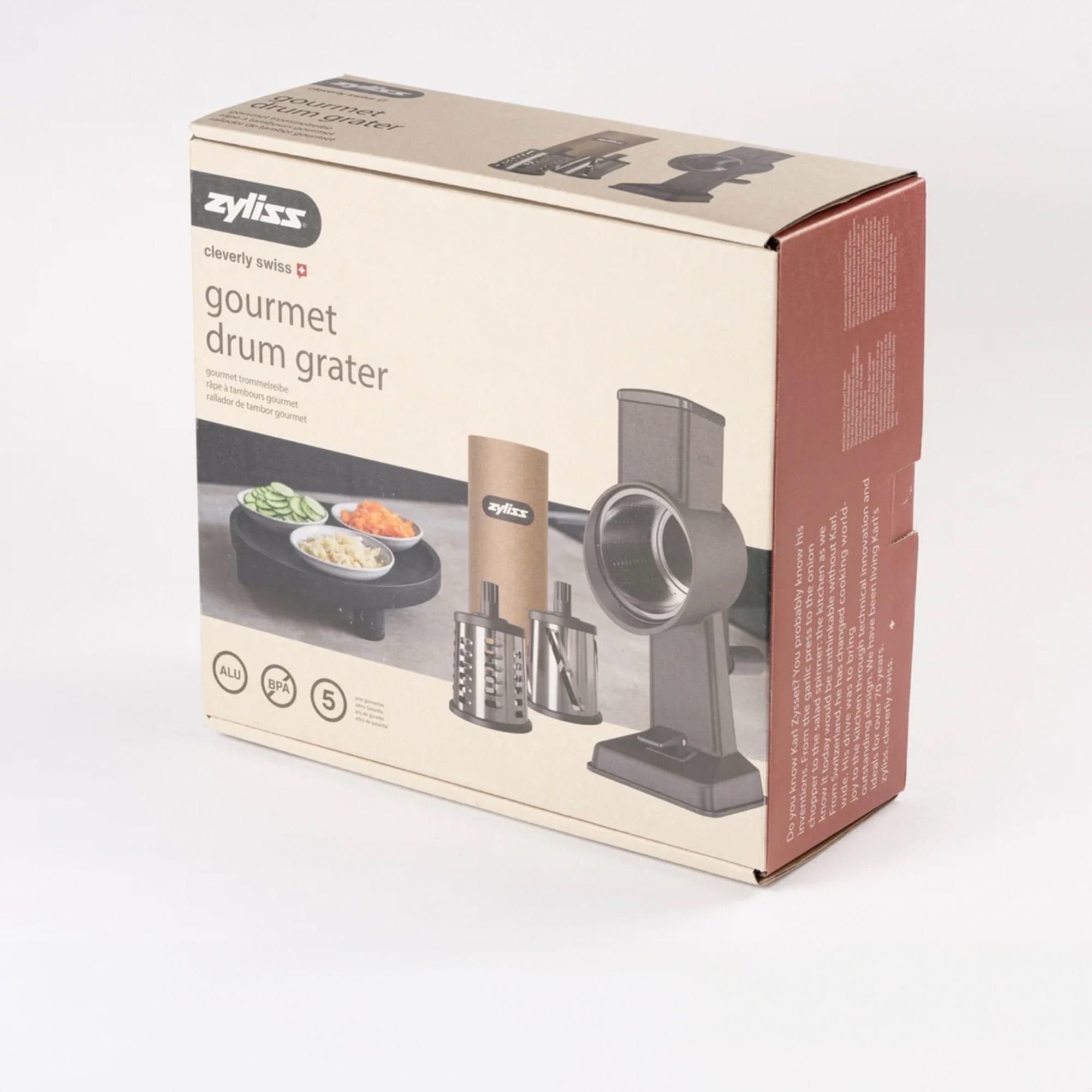 Zyliss Gourmet Drum Grater with 3 Drums Image 7