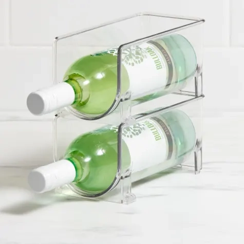 Kitchen Pro Clear Stackable Bottle Holder Image 2