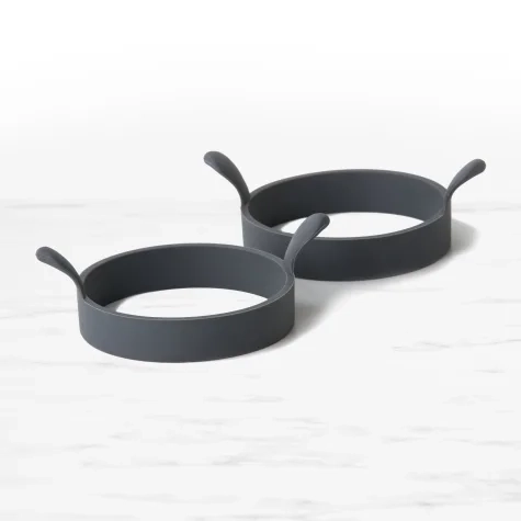 Kitchen Pro Oslo Egg Ring Set of 2 Charcoal Image 1