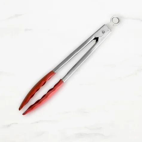 Kitchen Pro Oslo Silicone Tongs 23cm Red Image 1