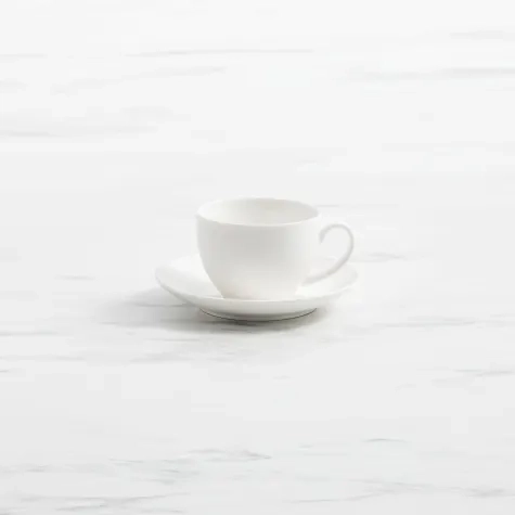 Salisbury & Co Classic Cup & Saucer 280ml White Image 1