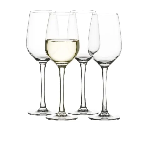 Salisbury & Co Unbreakable White Wine Glass 384ml Set of 4 Image 1