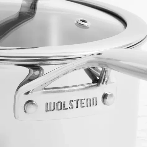 Wolstead Superior Steel Saucepan with Lid 16cm Image 2