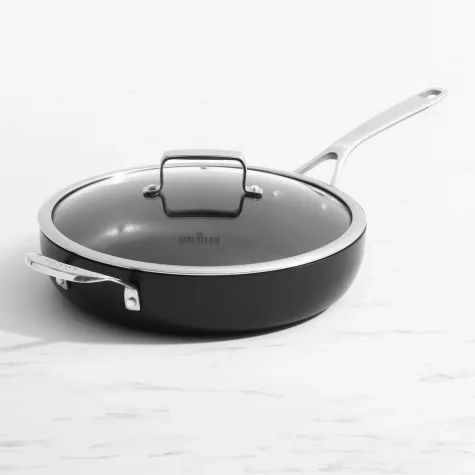 Wolstead Superior+ Saute Pan with Lid and Helper Handle 30cm - 4.1L Image 1