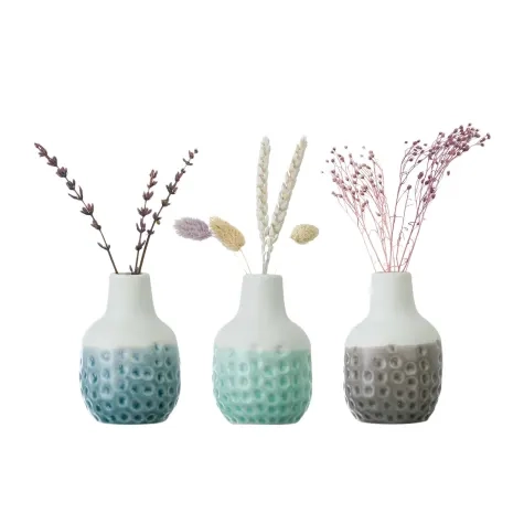 Burgon & Ball Dotty Mini Vase Set of 3 Image 1
