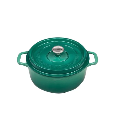 Chasseur Gourmet Round French Oven 26cm - 5L Jade Image 1