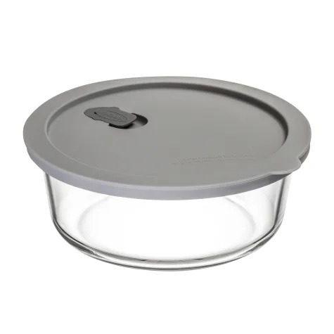 ClickClack Cook+ Round Heatproof Glass Container 900ml Image 1