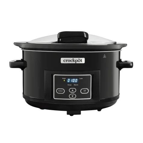 Crock-Pot Lift & Serve Slow Cooker 4.7L Black Image 1