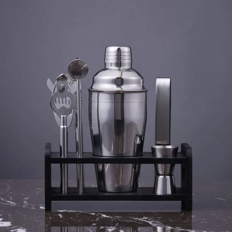 Davis & Waddell Cocktail Set with Stand 7pc Image 2