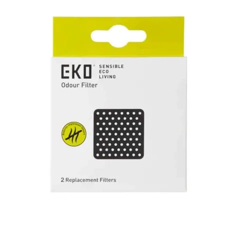EKO Carbon Odour Filter Set of 2 Black Image 1
