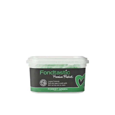 Fondtastic Premium Fondant Forest Green 250g Image 1