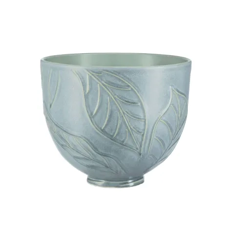 KitchenAid Artisan Ceramic Bowl for Stand Mixer 4.8L Spring Leaf Image 1