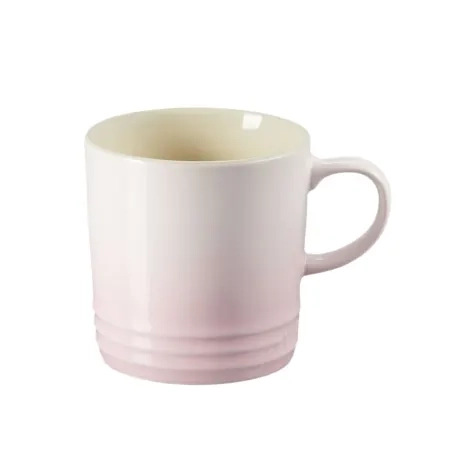 Le Creuset Stoneware Mug 350ml Shell Pink Image 1