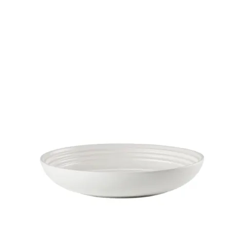 Le Creuset Stoneware Pasta Bowl 22cm White Image 1