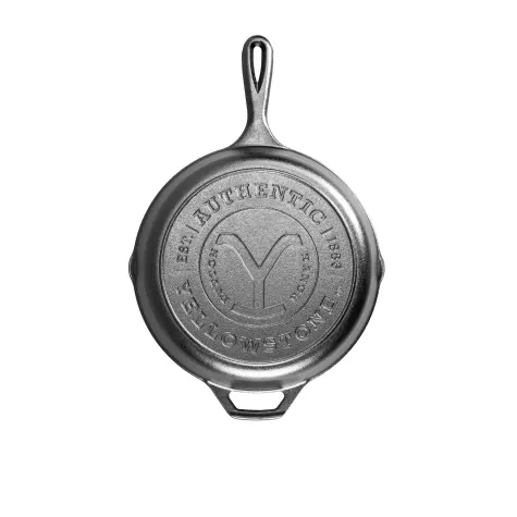 Lodge Yellowstone Cast Iron Authentic Y Skillet 26cm Image 1