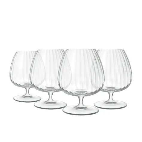 Luigi Bormioli Optica Cognac Glass 465ml Set of 4 Image 1