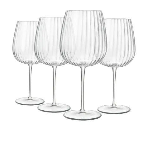 Luigi Bormioli Optica Gin/Burgundy Glass 750ml Set of 4 Image 1